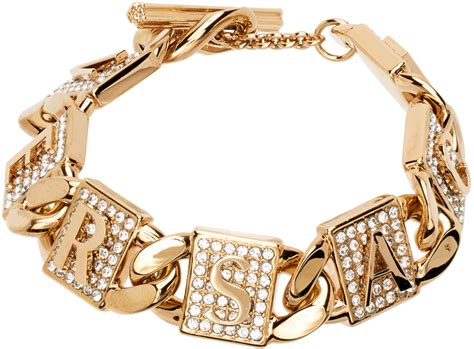 versace gold bracelet.